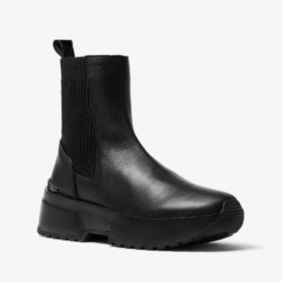 cosmo leather sneaker boot